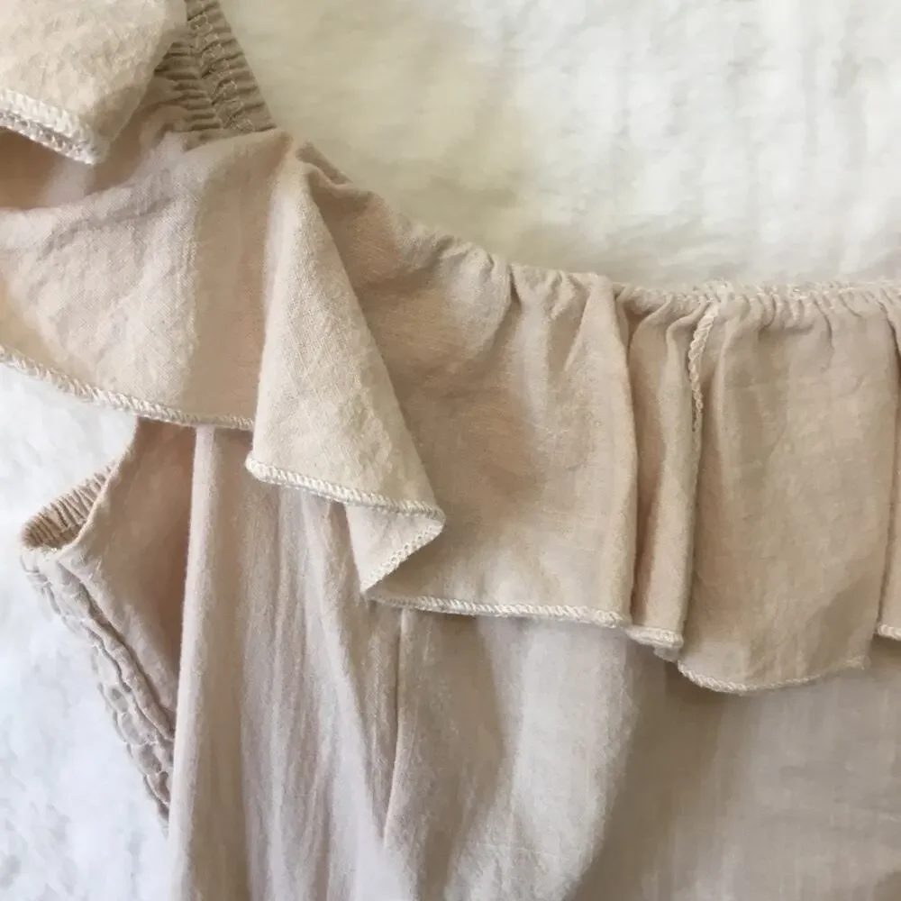Cupshe Beige Off-Shouder Dress - Picture 3 of 9